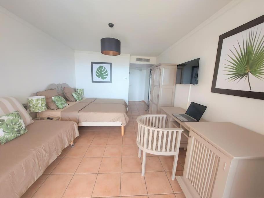 Studio Avec Vue Mer Exceptionnelle, Plage Et Piscine, Village Vacances Sainte-Anne Екстериор снимка