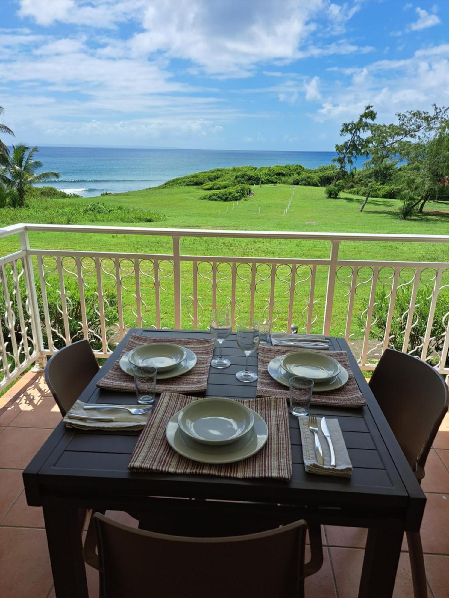 Studio Avec Vue Mer Exceptionnelle, Plage Et Piscine, Village Vacances Sainte-Anne Екстериор снимка