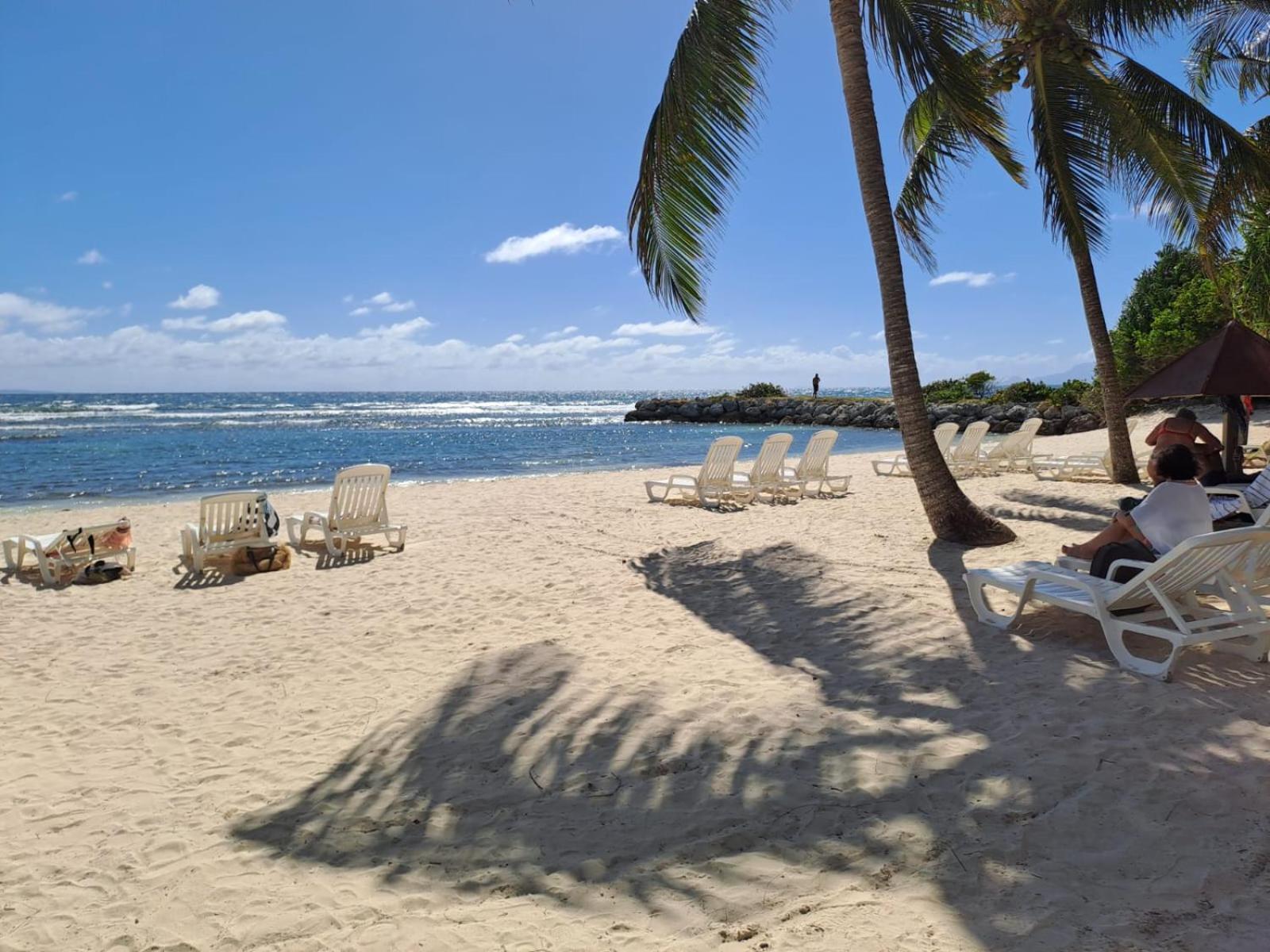 Studio Avec Vue Mer Exceptionnelle, Plage Et Piscine, Village Vacances Sainte-Anne Екстериор снимка